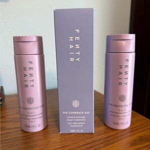 Fenty Hair 3 pc Lot Comeback Kid and 5 in 1 RETAIL $100 for all 3